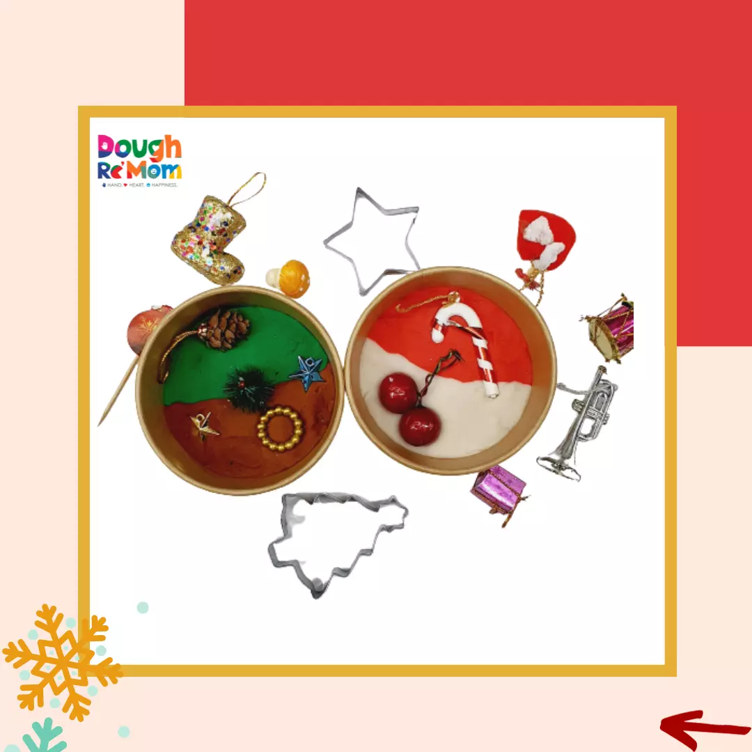 Christmas Play kit - clay dough art